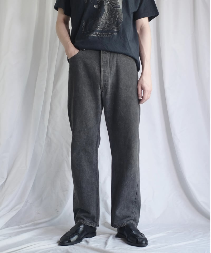 90's Levi's 501 先染め Black 