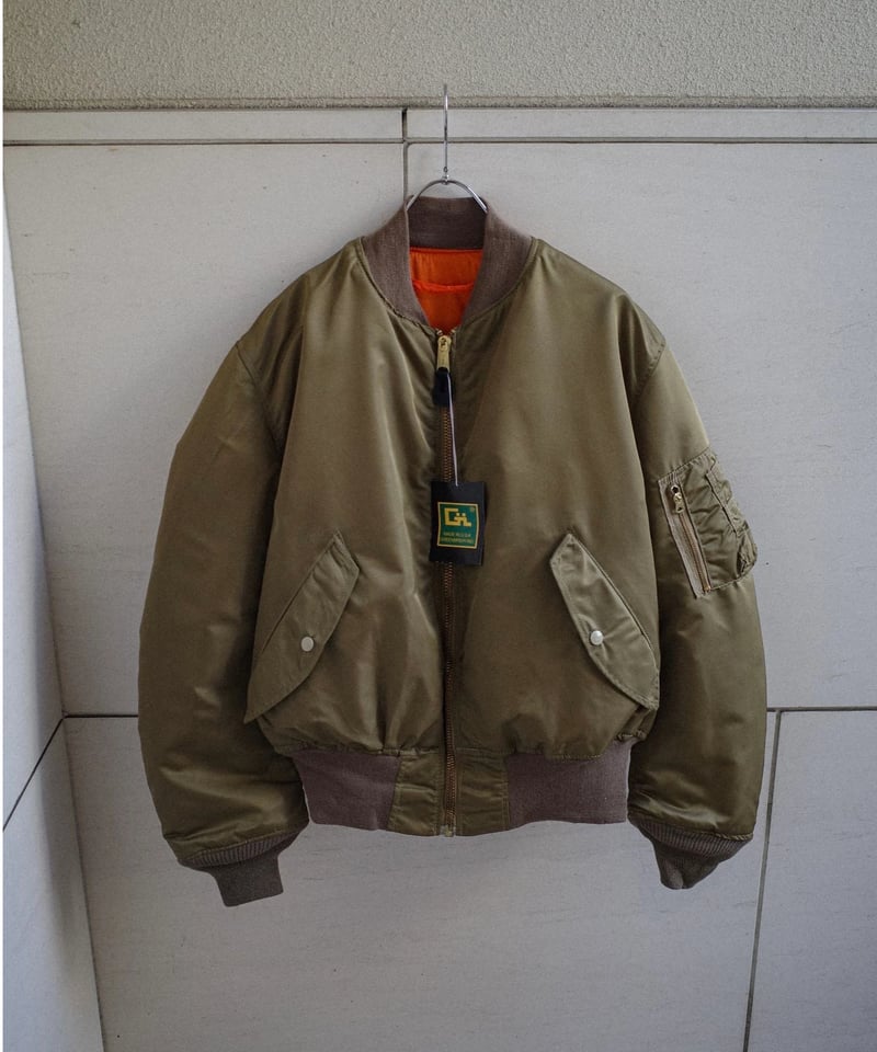 ジャケット・アウター Deadstock GREENBRIER MA-1 Flight Jacket DEADSTOCK GREENBRIER MA-1 FLIGHT JACKET | DAMAG