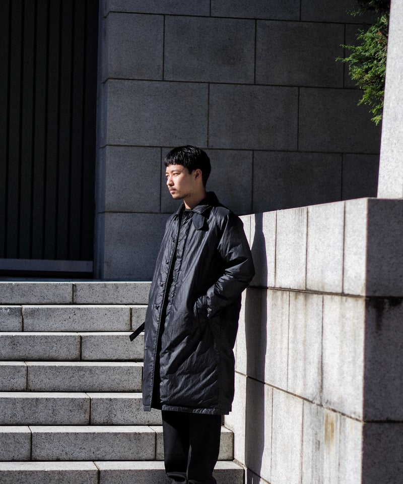 Porter Classic Sheen Nylon Bal Collar Down Coat Porter Classic Sheen Nylon Bal Collar Down Coat