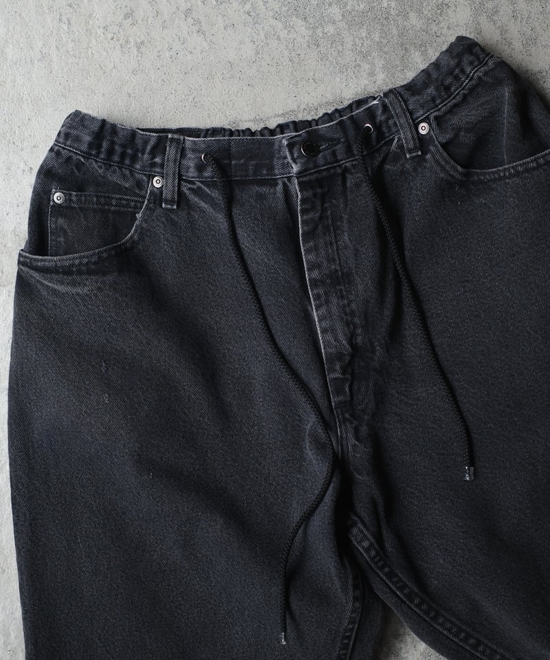 Wrangler Remake Black Denim -1 | DAMAGEDONE 2nd