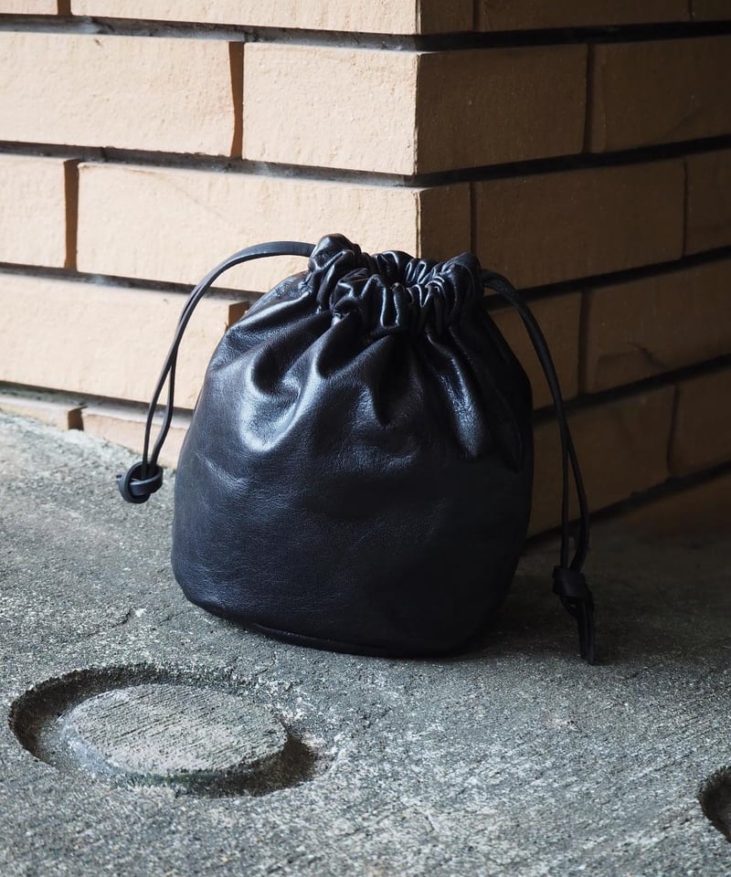 Made in ASAKUSA” LEATHER PERSONAL EFFECT POUCH