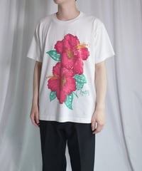 00's Flower Design T-Shirts -21