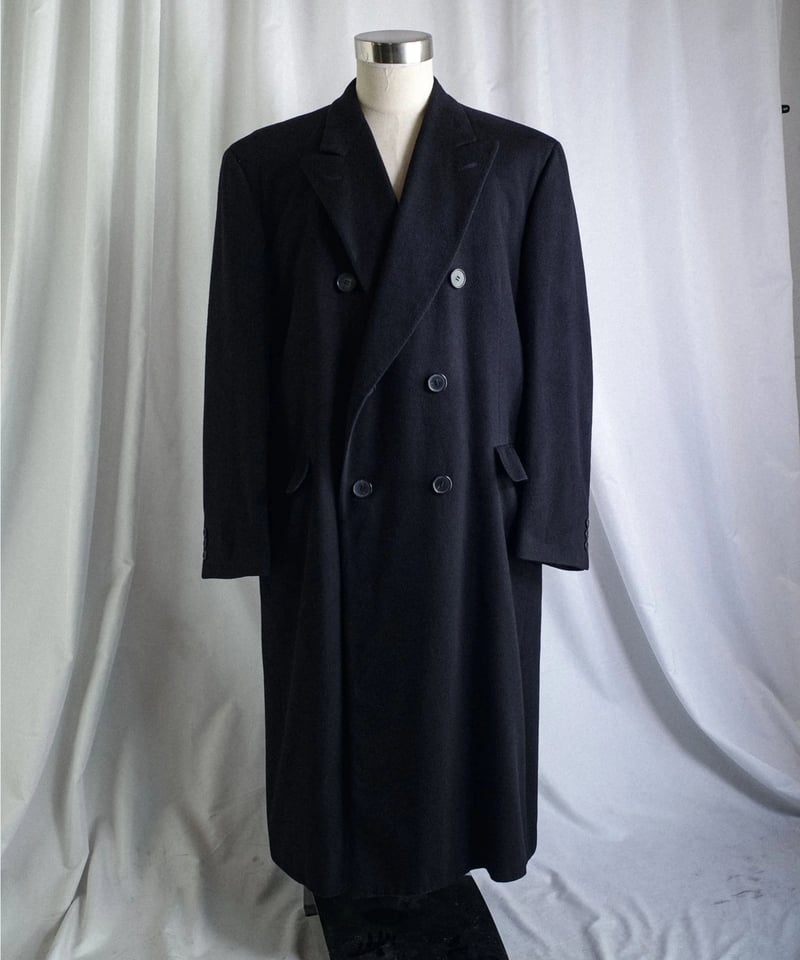 80-90s Davide Cenci Pure Cashmere Coat for Ches