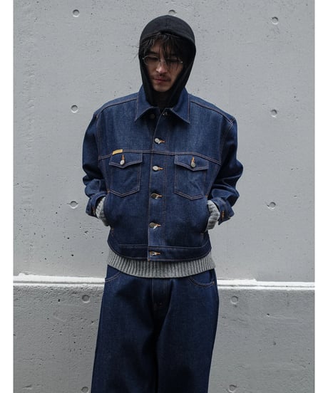 Prison Blues Denim Western Jacket