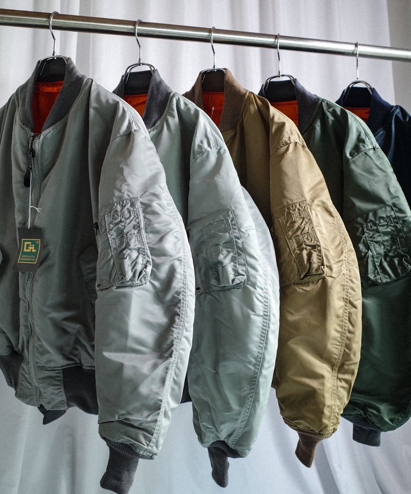 DEADSTOCK GREENBRIER MA-1 FLIGHT JACKET | DAMAG