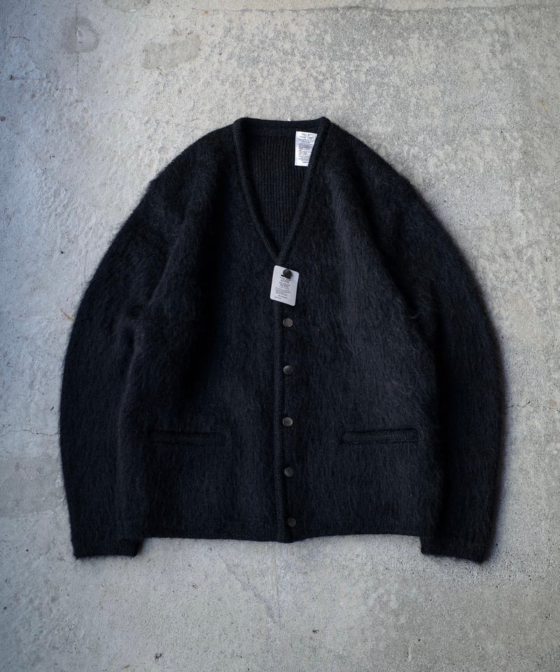 A.R.P. Shaggy Man™️ Mohair Cardigan W/Pocket Bl