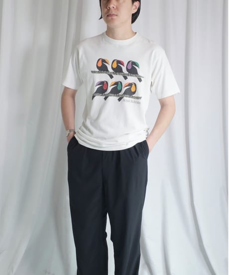 Various White Design Tee -15