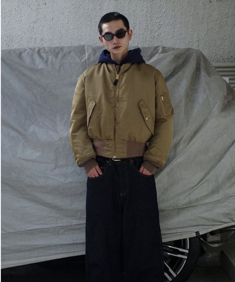 DEADSTOCK GREENBRIER MA-1 FLIGHT JACKET GOLD |