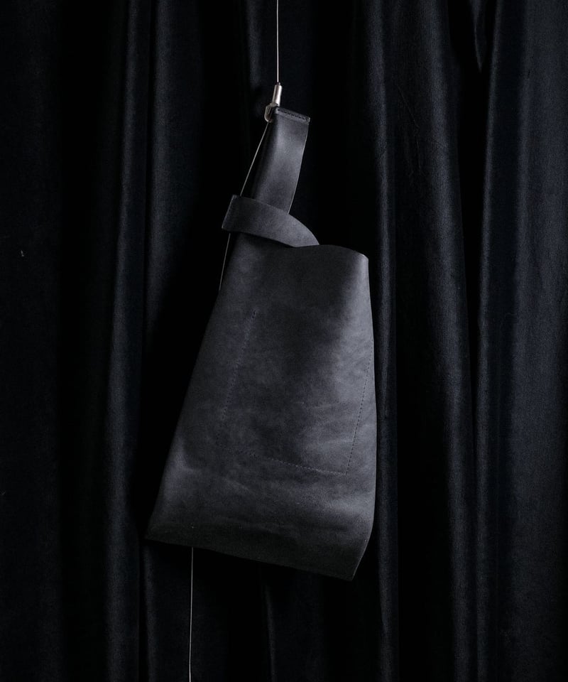 Made in ASAKUSA” LEATHER CONVENI BUKURO Made in ASAKUSA” LEATHER CONVENI BUKURO -BLACK