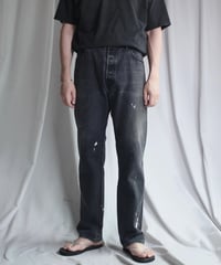 Levi's 501 Black Denim Pants #6