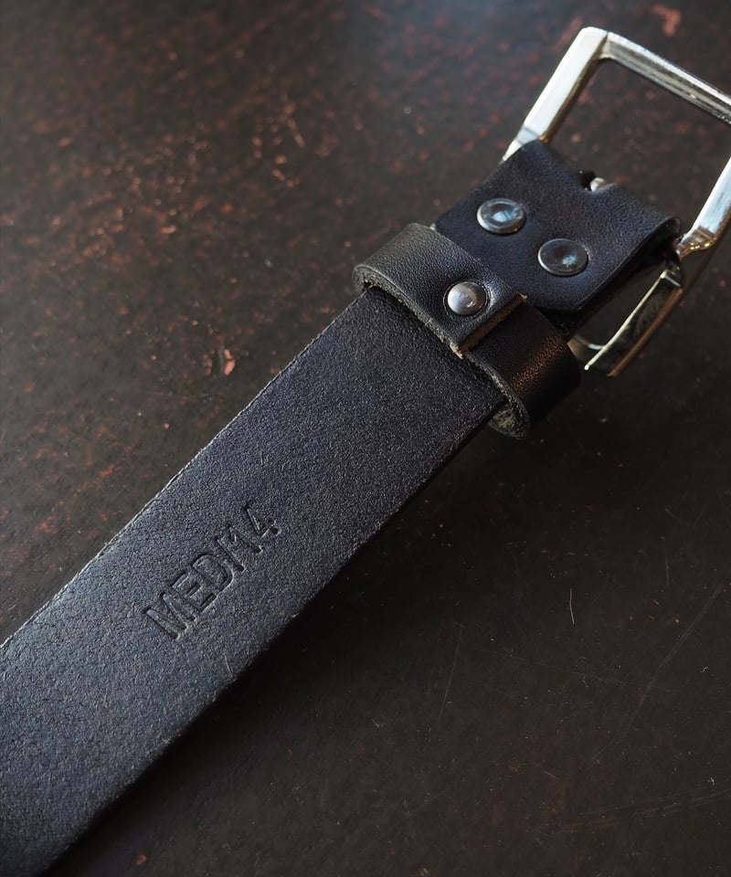 Deadstock British Police Leather Belt | DAMAGED