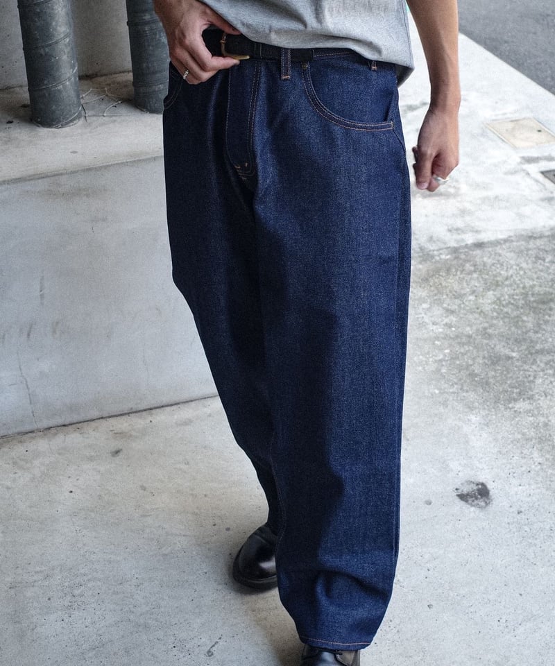 Prison Blues Relaxed Fit Jeans / Rigid-Black |