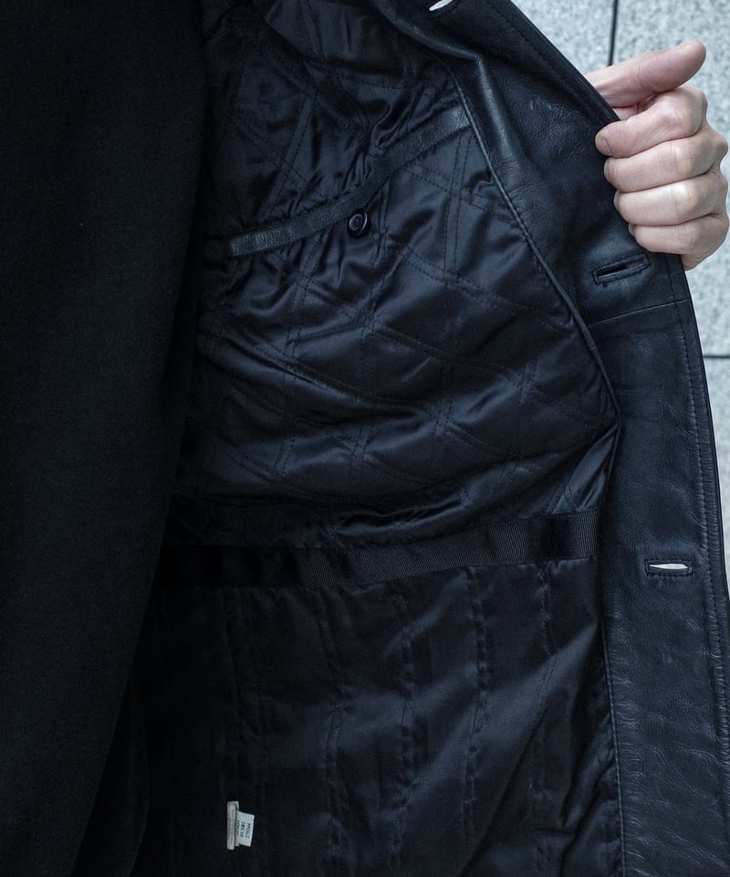 OLD GAP Leather Car Coat -6 | DAMAGEDONE 2nd