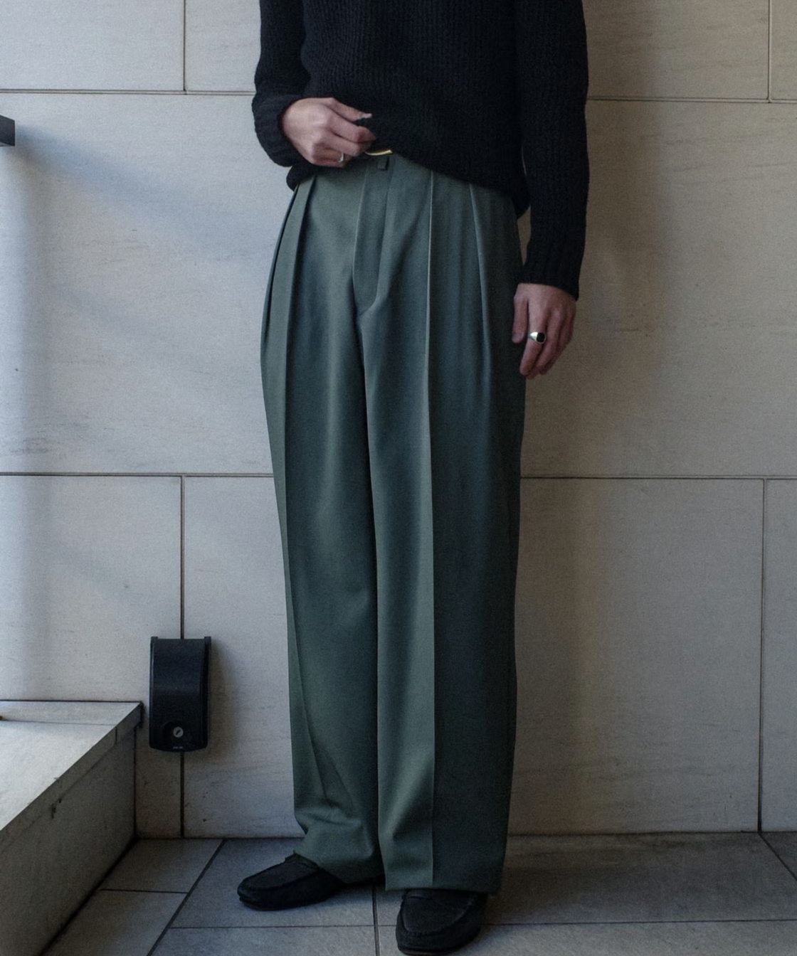 NEAT / NEAT High Twisted Cotton Twill Wide - Ol