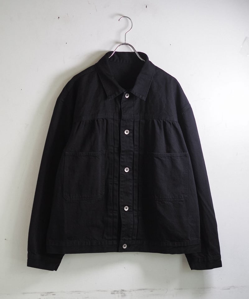 Porter Classic Steinbeck Denim Jacket -Black |