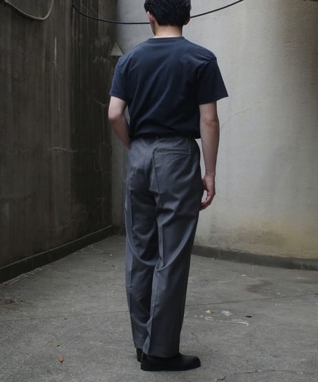 Gambert Tropical Wool Slacks -Medium Gray