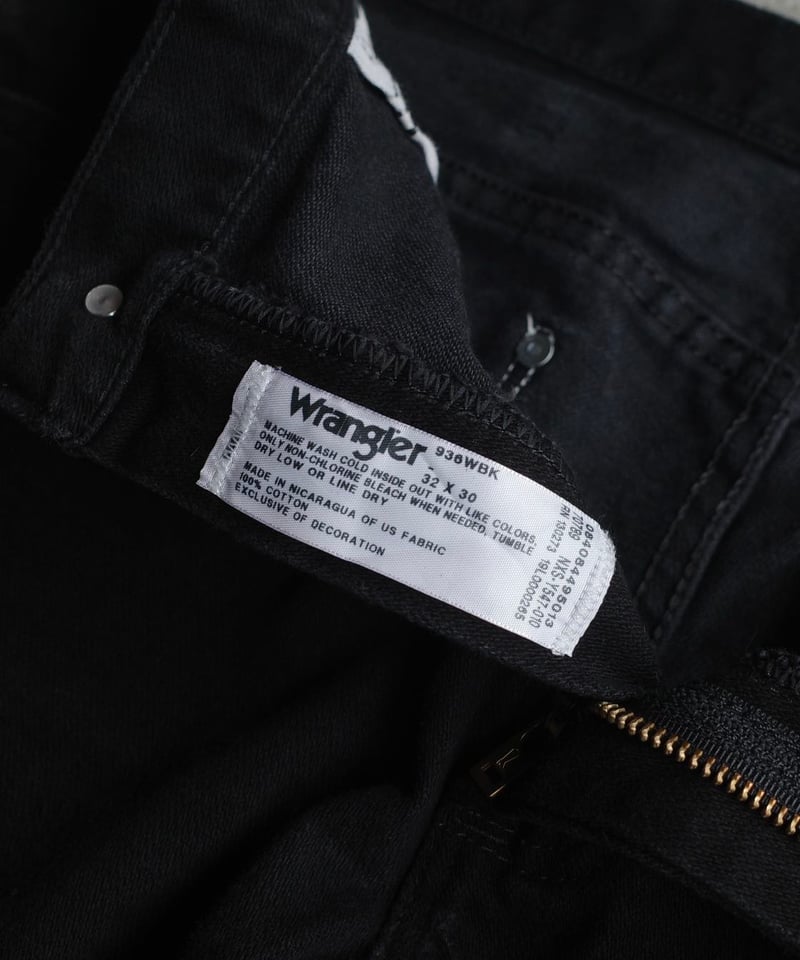 Wrangler Black Denim Pants -7 | DAMAGEDONE 2nd