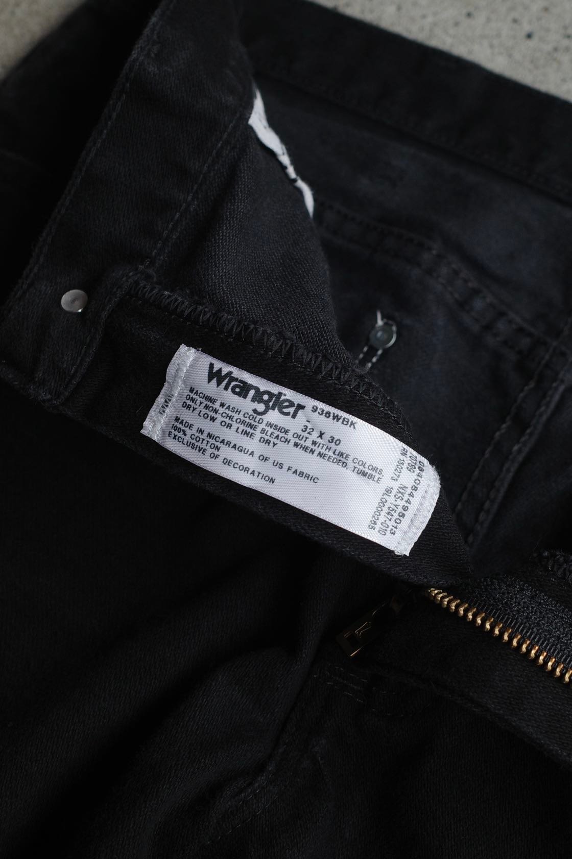 Wrangler Black Denim Pants -7 | DAMAGEDONE 2nd