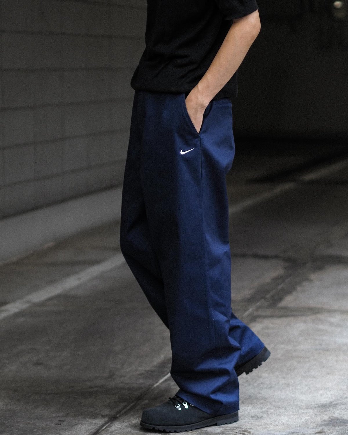NIKE EL Chino Pants -Navy | DAMAGEDONE 2nd NIKE EL Chino Pants -Navy | DAMAGEDONE 2nd