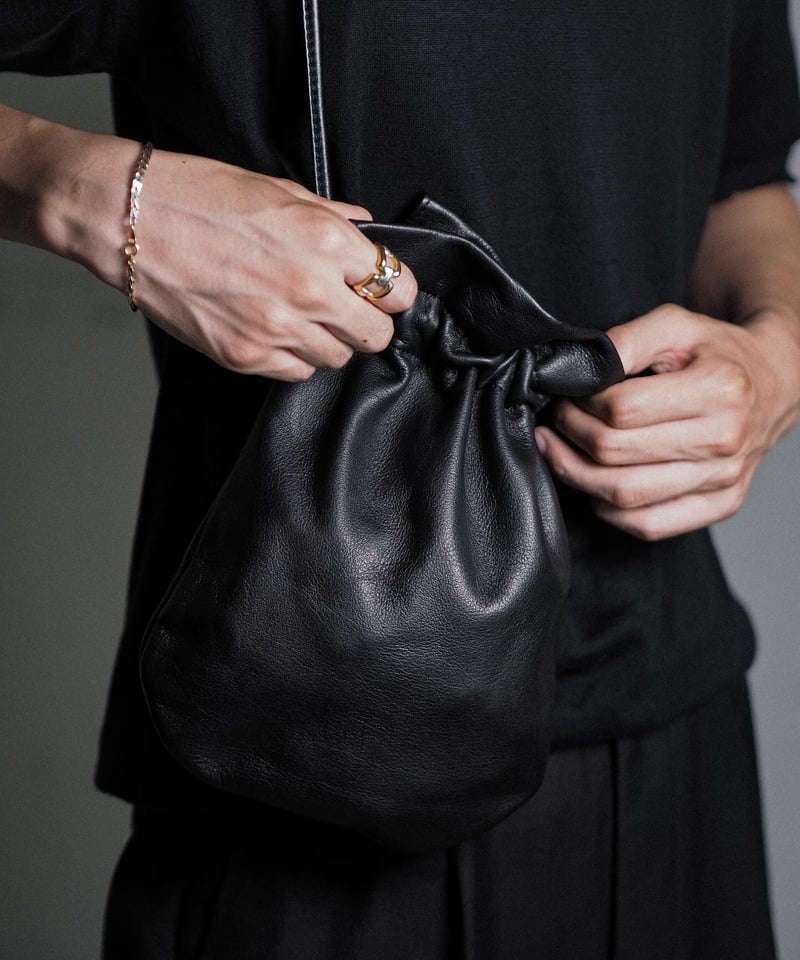 Made in ASAKUSA” LEATHER GASSAI BUKURO | DAMAG