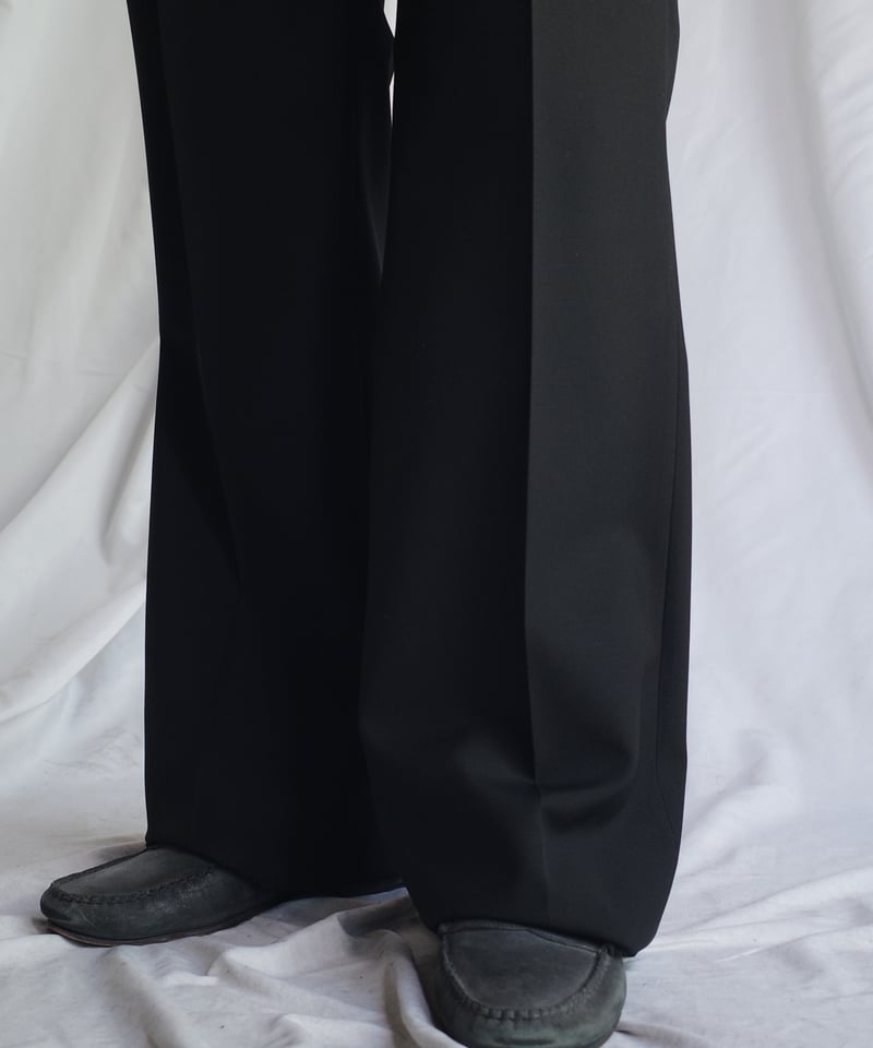 NEAT Wool Poplin Flare -Black | DAMAGEDONE 2nd