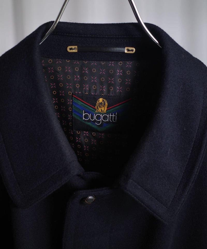 80sヴィンテージ ドイツ製 Bugatti ローデンウール ステンカラーコート Old Bugatti Wool Oversized Loden Coat -1 | DAMA