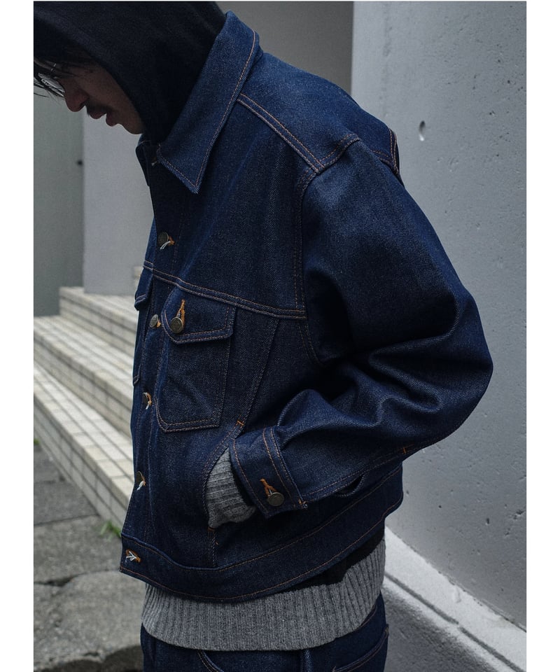 Prison Blues Denim Western Jacket | DAMAGEDONE 2nd