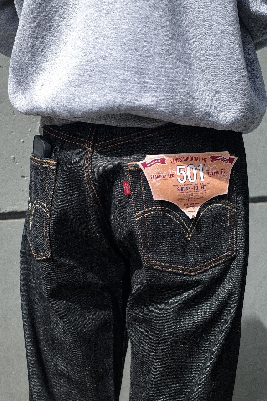 パンツ Dead Stock Levi's 501 Black Denim Pants 00's Deadstock Levi's 501 Denim Pants BLACK RIG