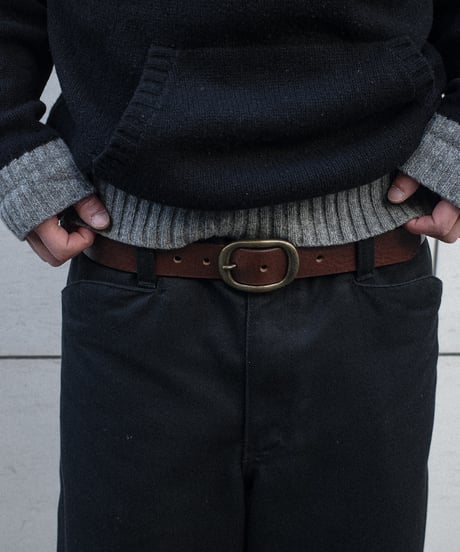 "Made in Asakusa" LEATHER BELT