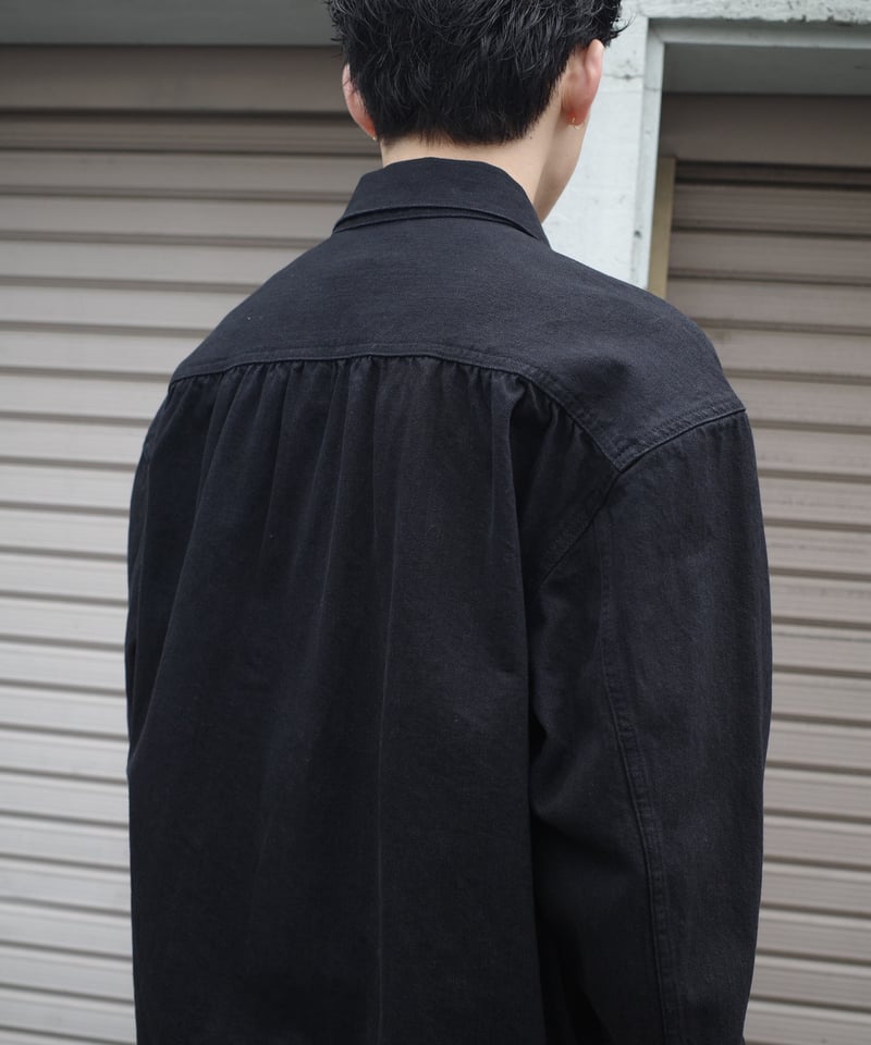 Porter Classic Steinbeck Denim Jacket -Black |