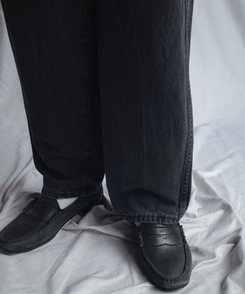 【美品】Wrangler × DAMAGEDONE テーパード 黒　40/29 Wrangler Black Denim Pants -7 | DAMAGEDONE 2nd パンツ