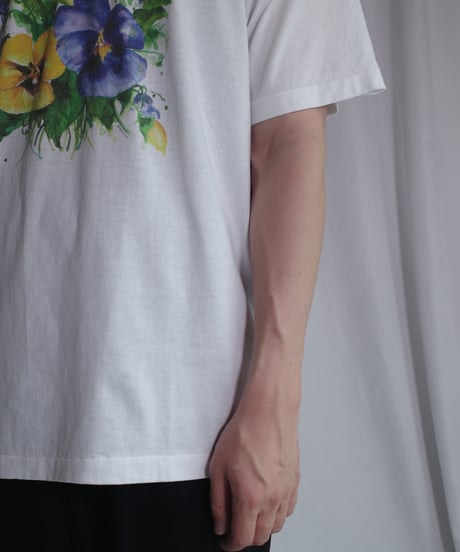 90's Flower Design T-Shirts -5 "Made in USA"