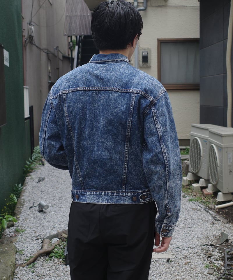 90's Levi's 57514-1109 Chemical Wash Denim Jack