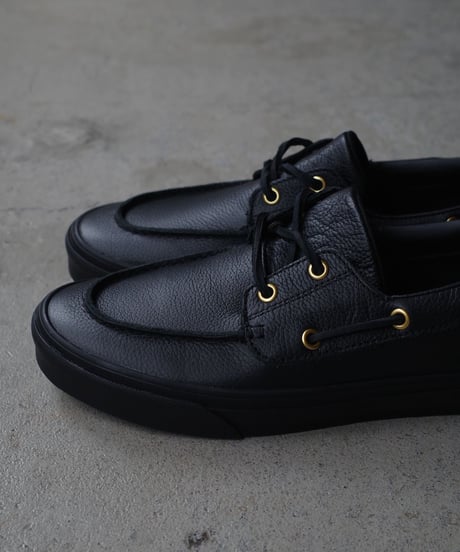 VANS 2-Eyelet Boat Shoes Leather