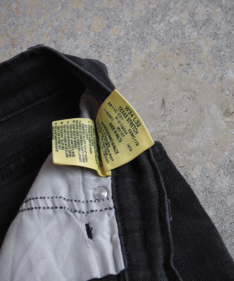Wrangler Black Denim Pants -13 | DAMAGEDONE 2nd