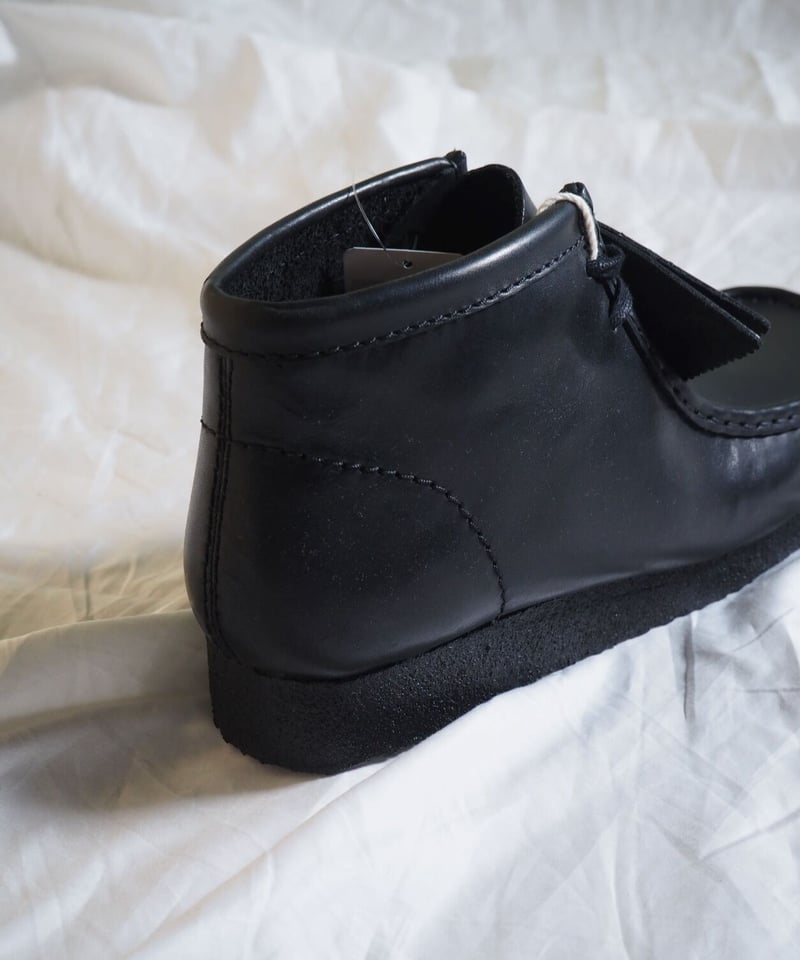 CLARKS WALLABEE BOOT BLACK LEATHER クラークス ワラビー |...