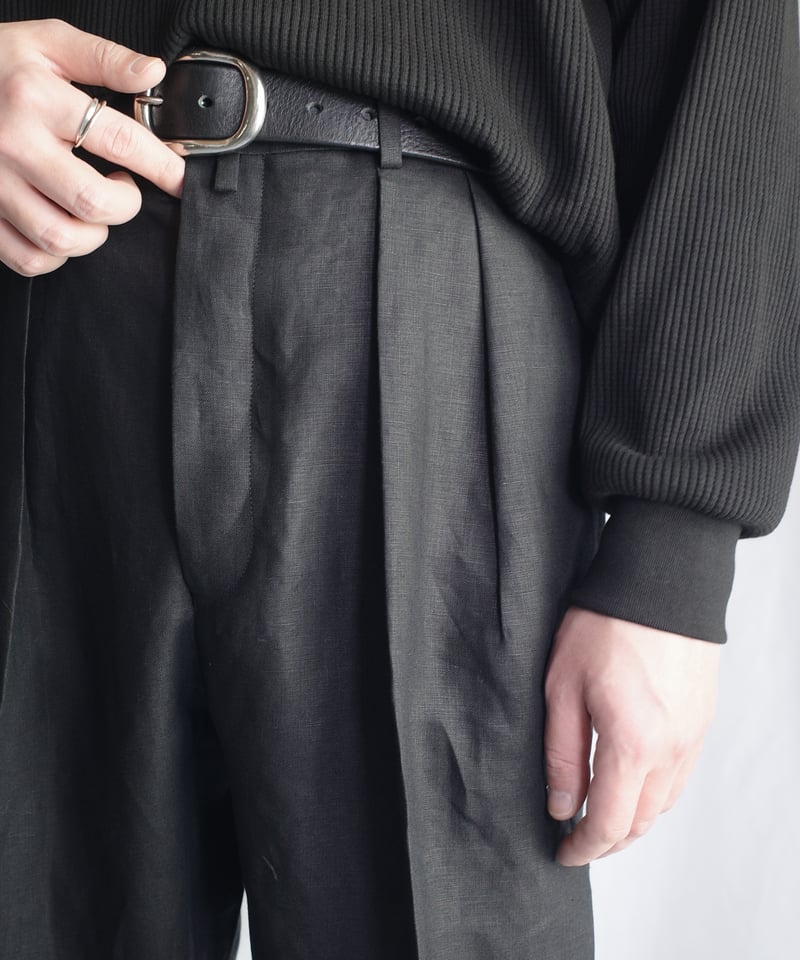 NEAT Spence Bryson Linen Wide -Black | DAMAGEDO