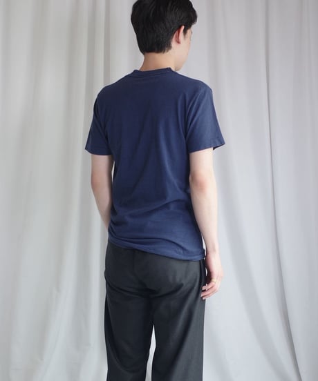 "Made in USA" Fruit of the Loom Blank T-Shirts -Navy -9