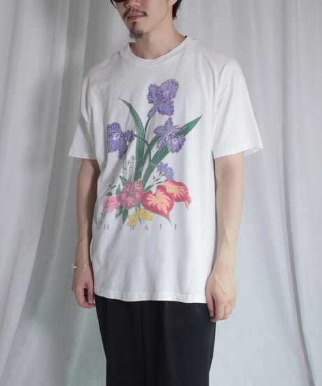 90's Flower Design T-Shirts -10 "Made in USA"