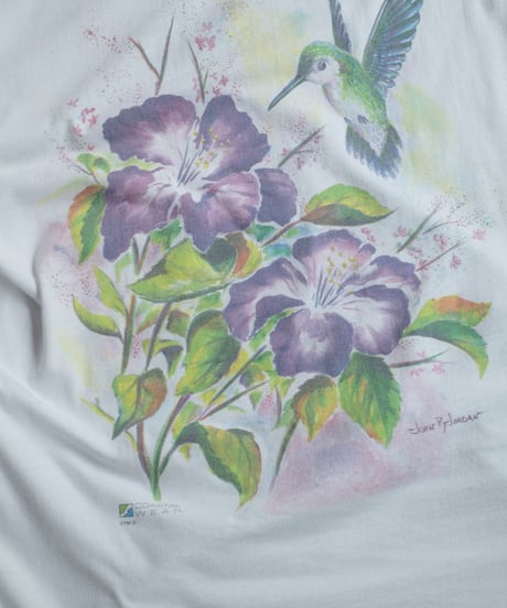 90's Flower Design T-Shirts -23