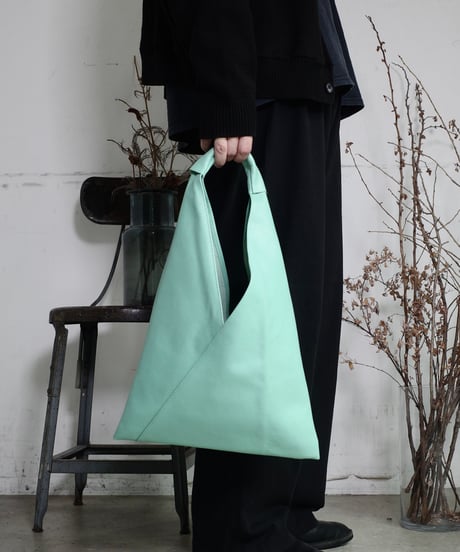 MARLON FIRENZE Calf Leather Medium GISELLE -Menta
