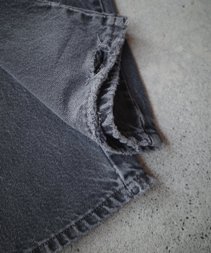 00's Levi's 517 Black -Made in Mexico | DAMAGED