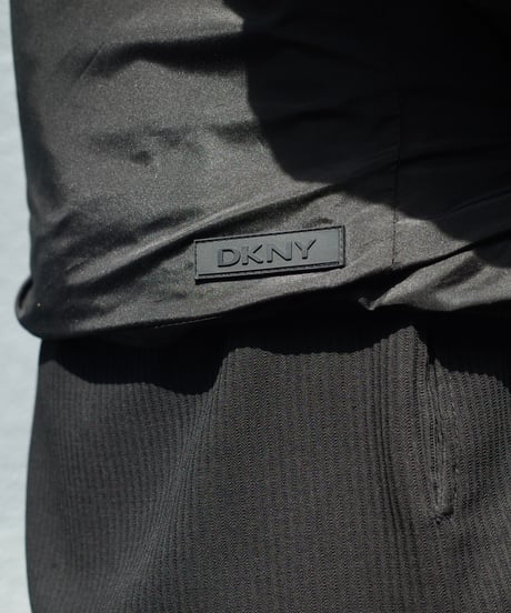 DKNY Leather/Nylon Reversible Jacket
