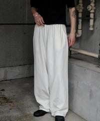 Los Angeles Apparel 8.5oz Wide Leg Jersey Pants- Off White
