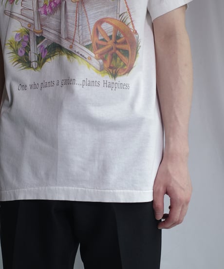 90's Flower Design T-Shirts -6 "Made in USA"
