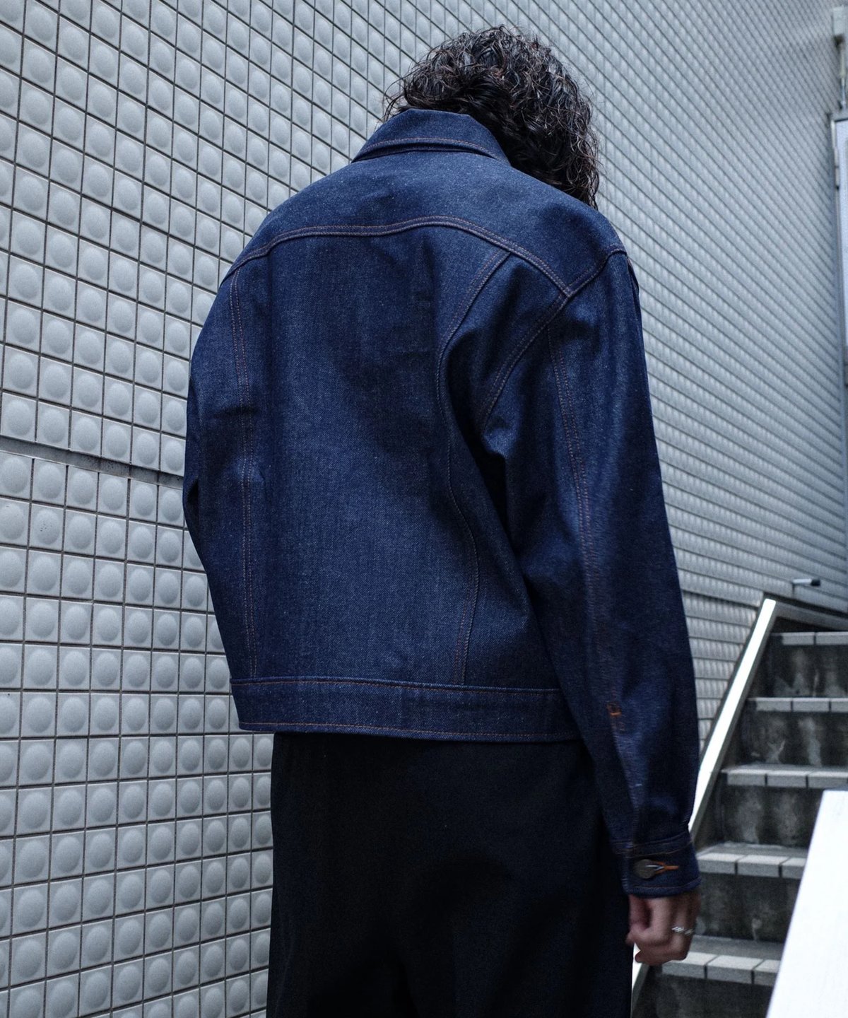 Prison Blues Denim Western Jacket | DAMAGEDONE 2nd Prison Blues Denim Western Jacket | DAMAGEDONE 2nd