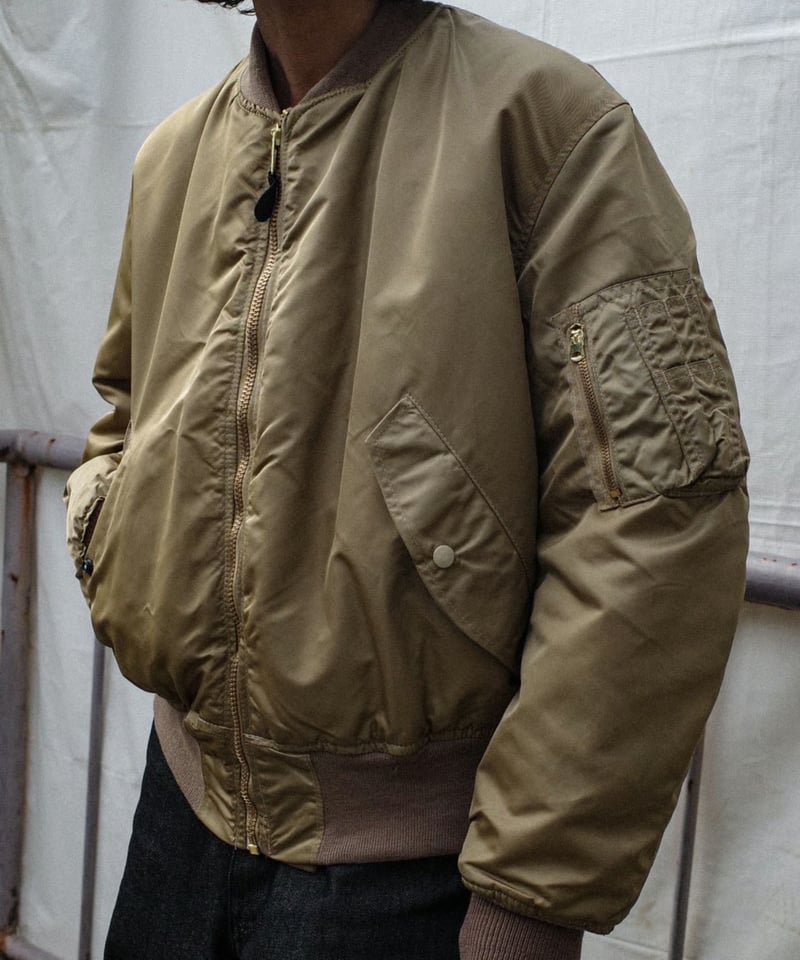 DEADSTOCK GREENBRIER MA-1 FLIGHT JACKET | DAMAG