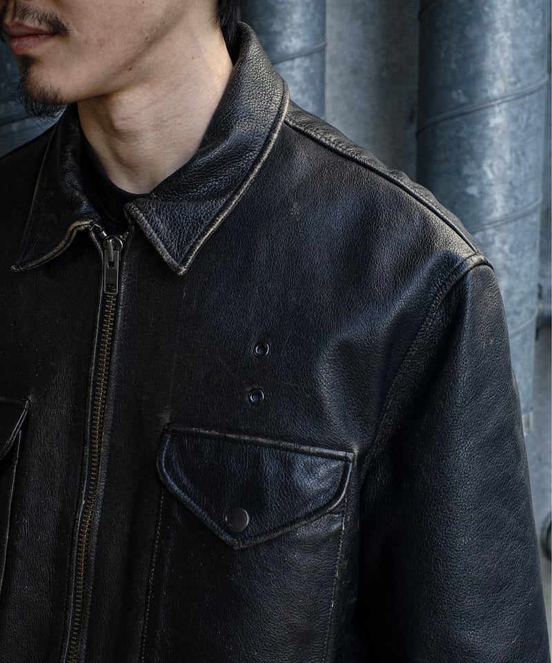 OLD GAP Leather Jacket -1 | DAMAGEDONE 2nd