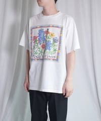 90's Flower Design T-Shirts -29 Made in USA