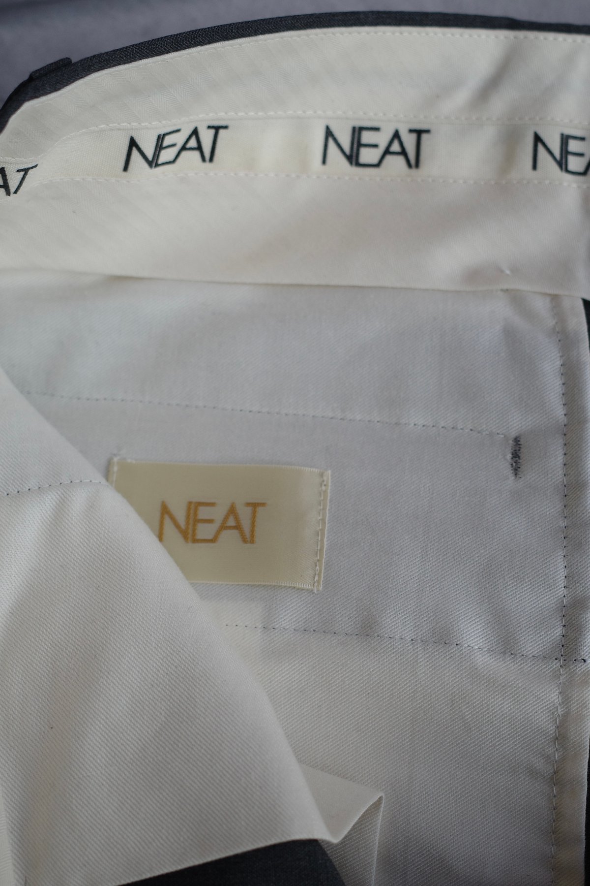 NEAT Wool Poplin Flare -Gray | DAMAGEDONE 2nd